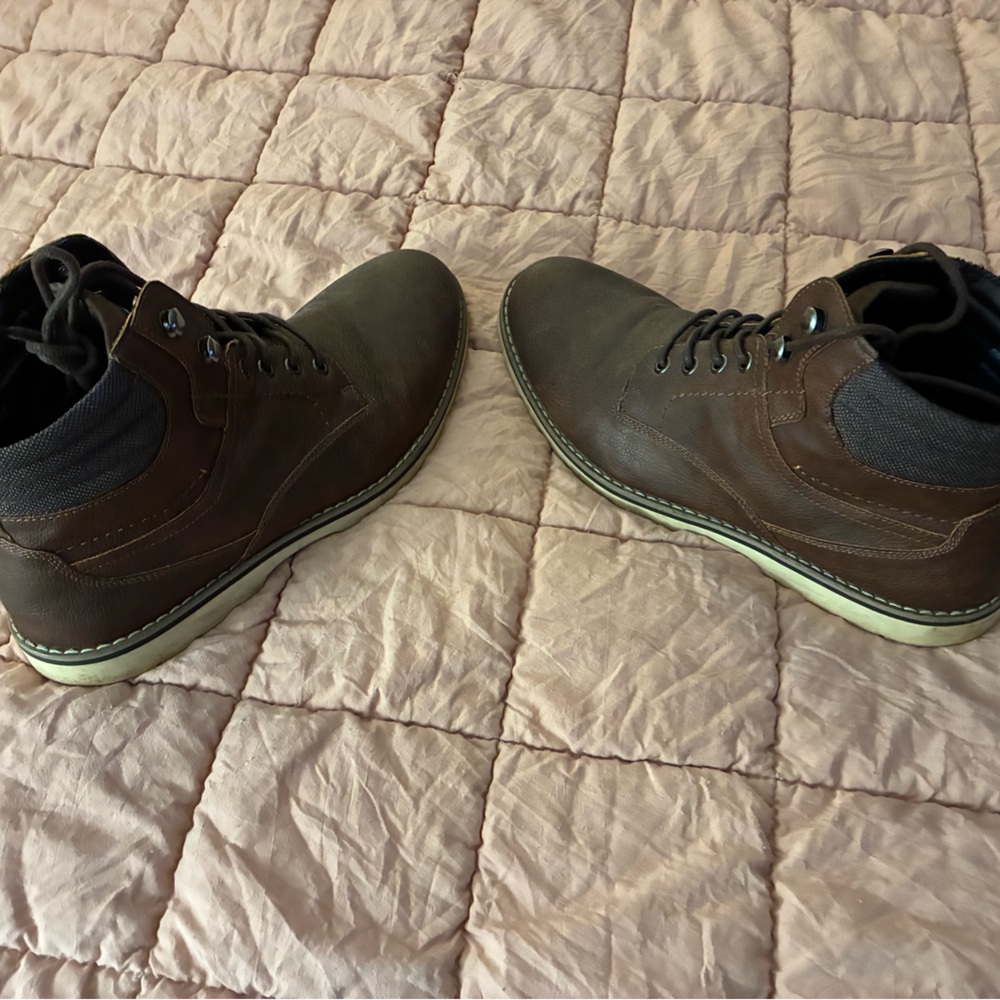 Men's Brown Leather Boots